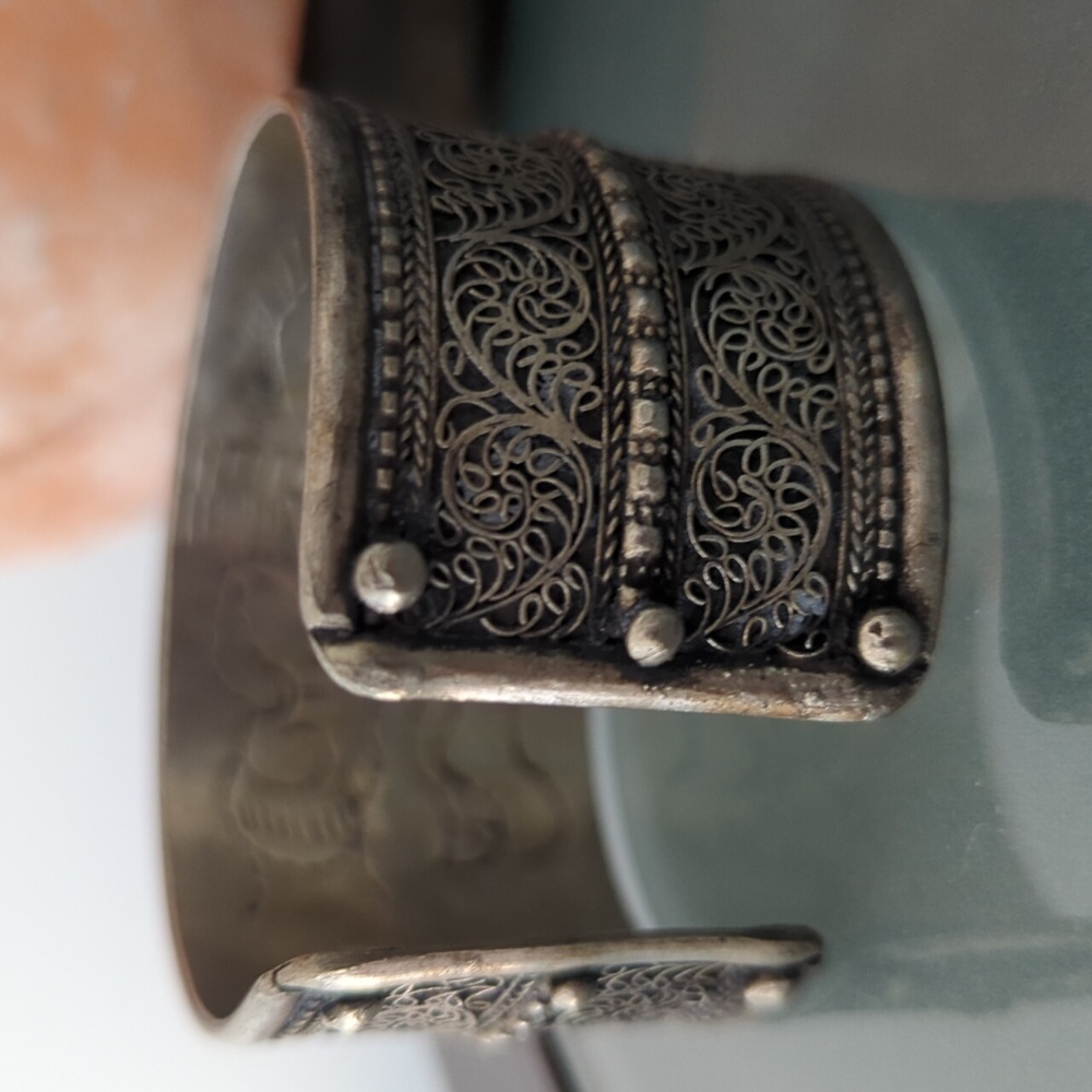 Silver cuff - Picture 3 of 5